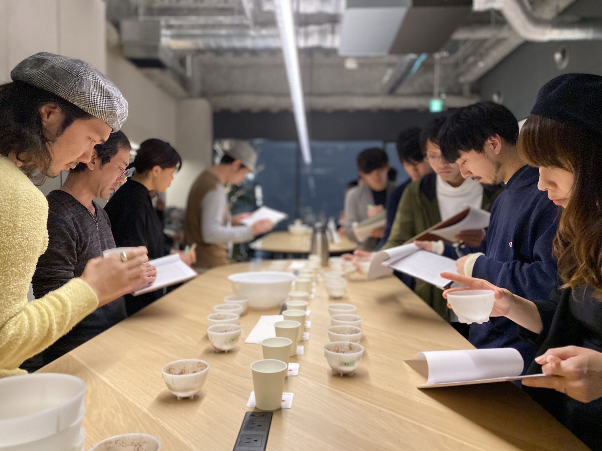 Presentation Cupping 2020 Spring in Nagoya
