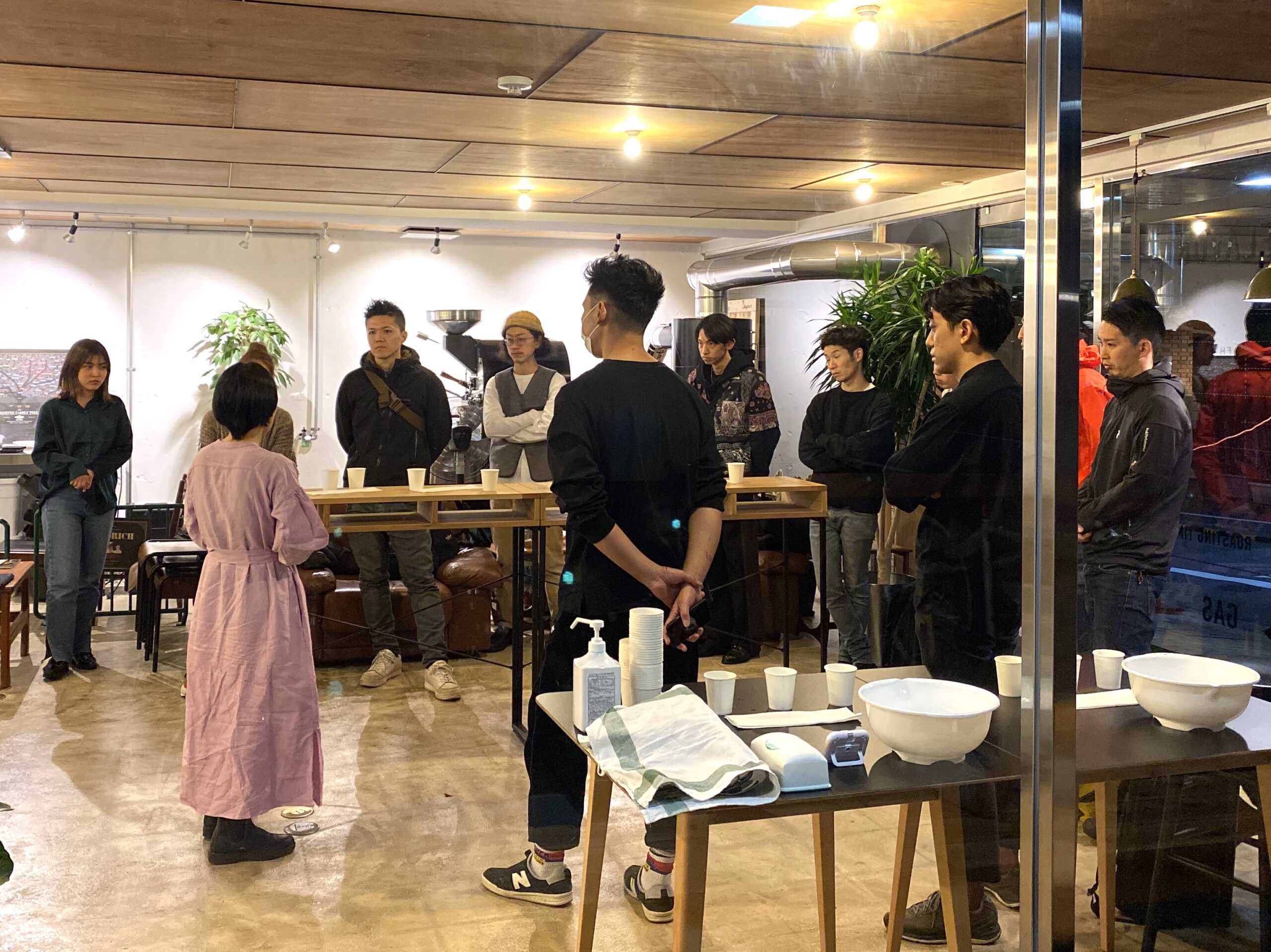 Presentation Cupping 2020 Spring in Kyoto